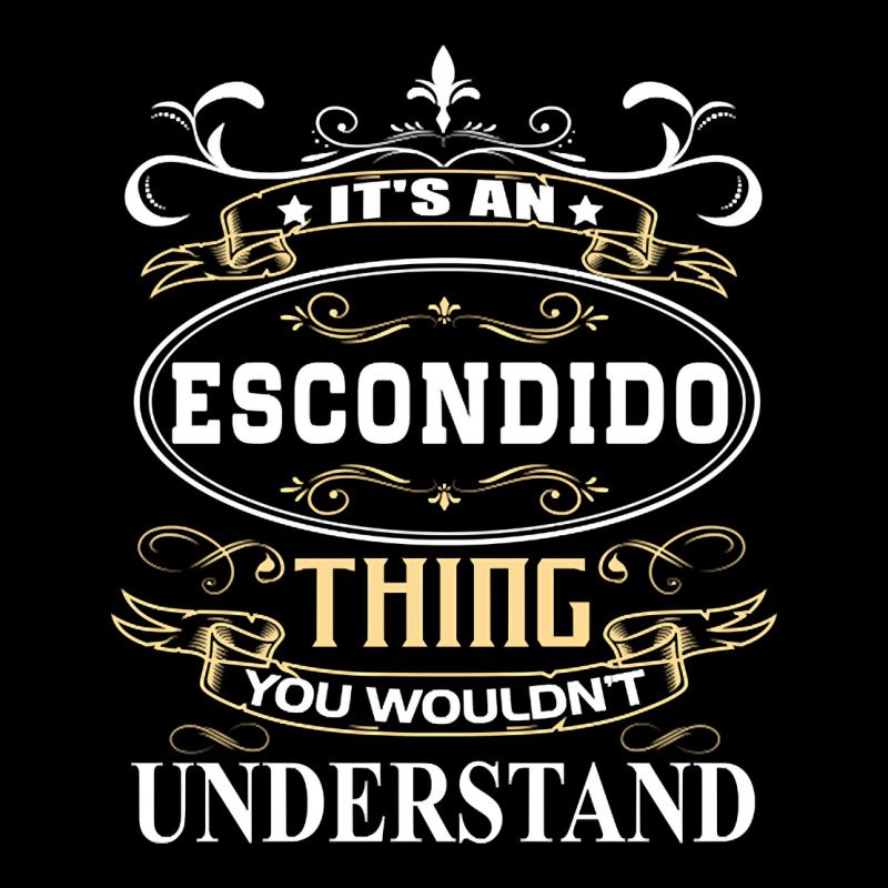 It's An Escondido Thing You Wouldn't Understand Men's Long Sleeve Pajama Set by degreesgunner | Artistshot