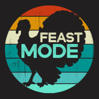 Thanksgiving Turkey Feast Mode Funny Thanksgiving Vintage Turkey Trot  T-shirt | Artistshot