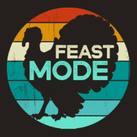 Thanksgiving Turkey Feast Mode Funny Thanksgiving Vintage Turkey Trot  Tank Top | Artistshot