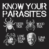 Know Your Parasites Tick Biden On Back Classic T-shirt | Artistshot