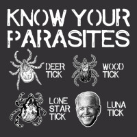 Know Your Parasites Tick Biden On Back Classic Vintage Hoodie | Artistshot