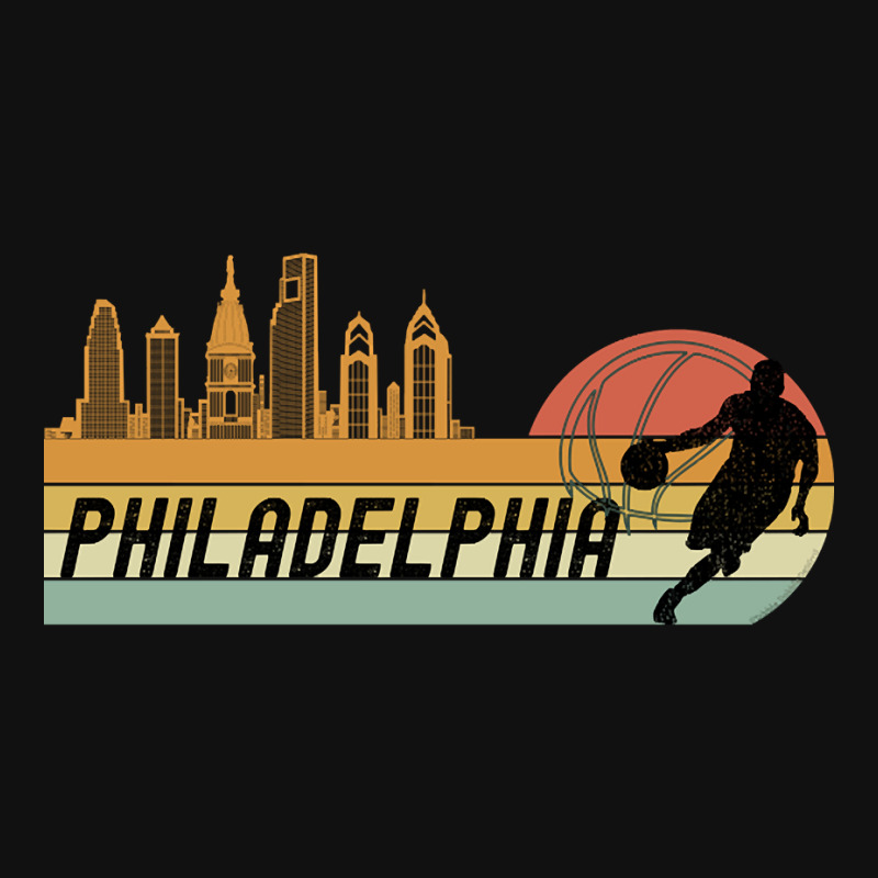 Basketball Fans Philadelphia Cityscape Baby Beanies by Kuwannin528 | Artistshot