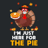 Thanksgiving Turkey Here For Pie Thanksgiving Funny Turkey Face Mask G Crewneck Sweatshirt | Artistshot