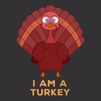 Thanksgiving Turkey I Am A Turkey Vintage Hoodie And Short Set | Artistshot