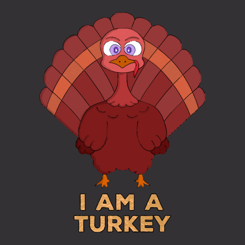 Thanksgiving Turkey I Am A Turkey Vintage Hoodie And Short Set | Artistshot