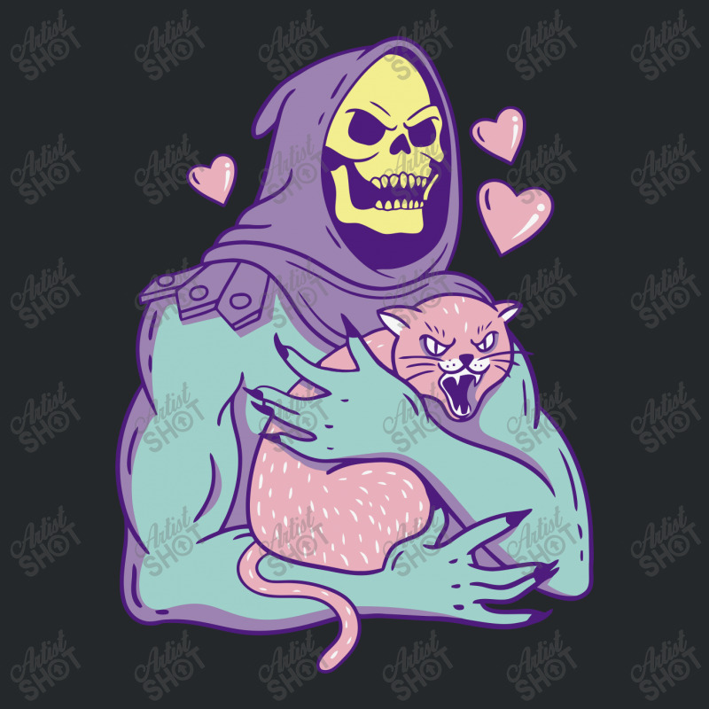 Skeletor's Cat Premium Scoop Crewneck Sweatshirt | Artistshot