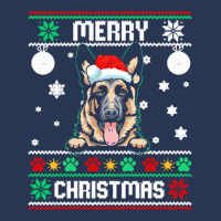 Ugly Merry Christmas German Shepherd Dog Xmas Dog Lover Christmas Men Denim Jacket | Artistshot