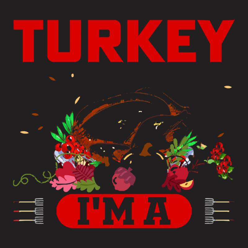 Thanksgiving Turkey I Don't See Any Turkey I'm A Flamingo T-shirt | Artistshot