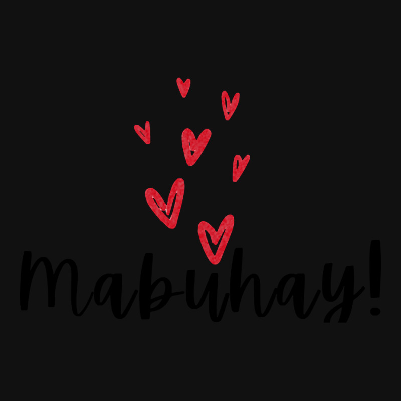 Ofw Mabuhay Love Hearts Statement Rear Car Mat | Artistshot