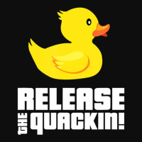 Release The Quackin! Yellow Rubber Ducks Crop Top | Artistshot