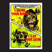 I Drink Your Blood & I Eat Your Skin Combo (1971) T-shirt | Artistshot