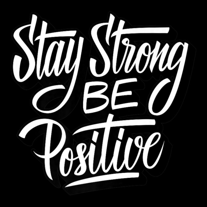 Stay Strong Be Positive Illustration Quotes Designs Adjustable Cap by cm-arts | Artistshot