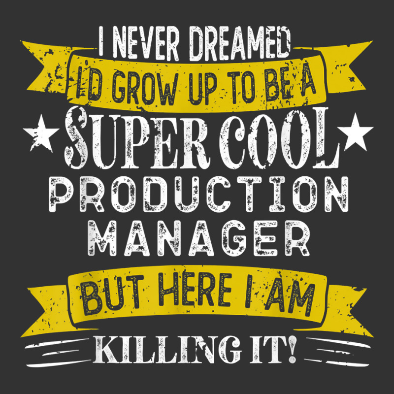 Funny Production Manager Shirts Job Title Professions T Shirt Baby Bodysuit | Artistshot