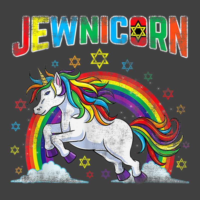 Jewnicorn Jewish Unicorn Hanukkah Chanukah Vintage T-shirt | Artistshot