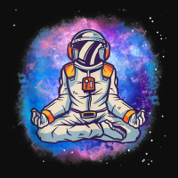 Yoga Meditating Astronaut In The Galaxy Lotus Meditation Tank Top Crop Top | Artistshot