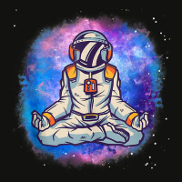 Yoga Meditating Astronaut In The Galaxy Lotus Meditation Tank Top Scorecard Crop Tee | Artistshot