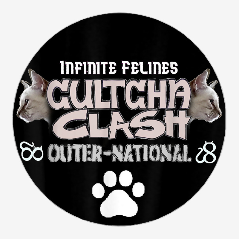 Cultcha Clash Outer National   Infinite Felines Miana Design T Shirt Adjustable Cap by v8dycanel | Artistshot