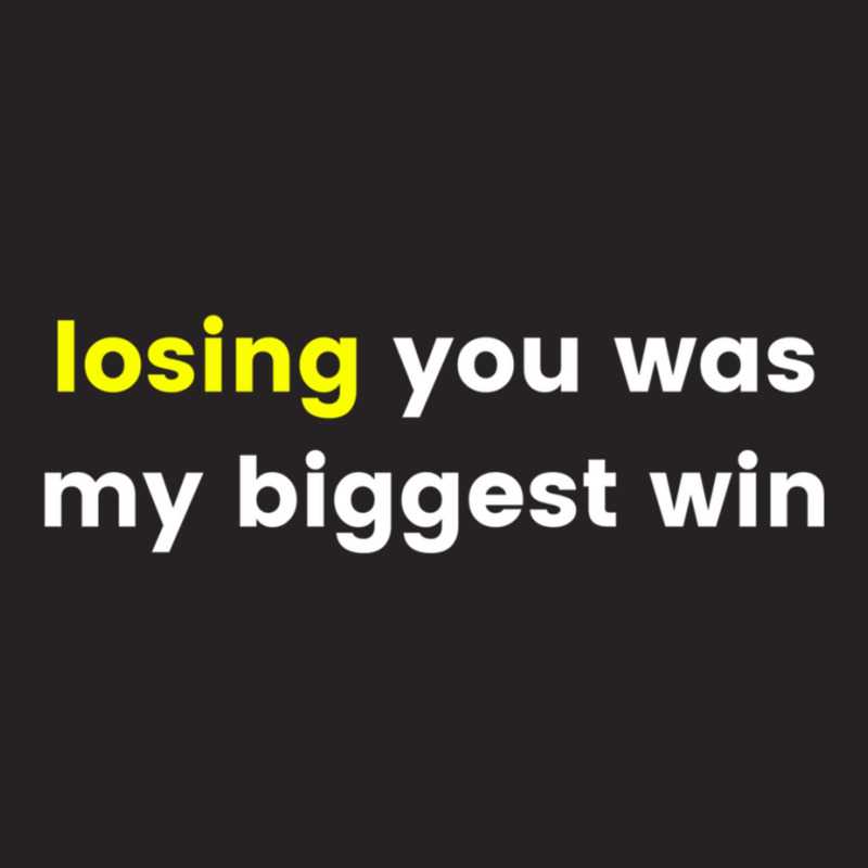 Losing You Was My Biggest Win Vintage Cap | Artistshot