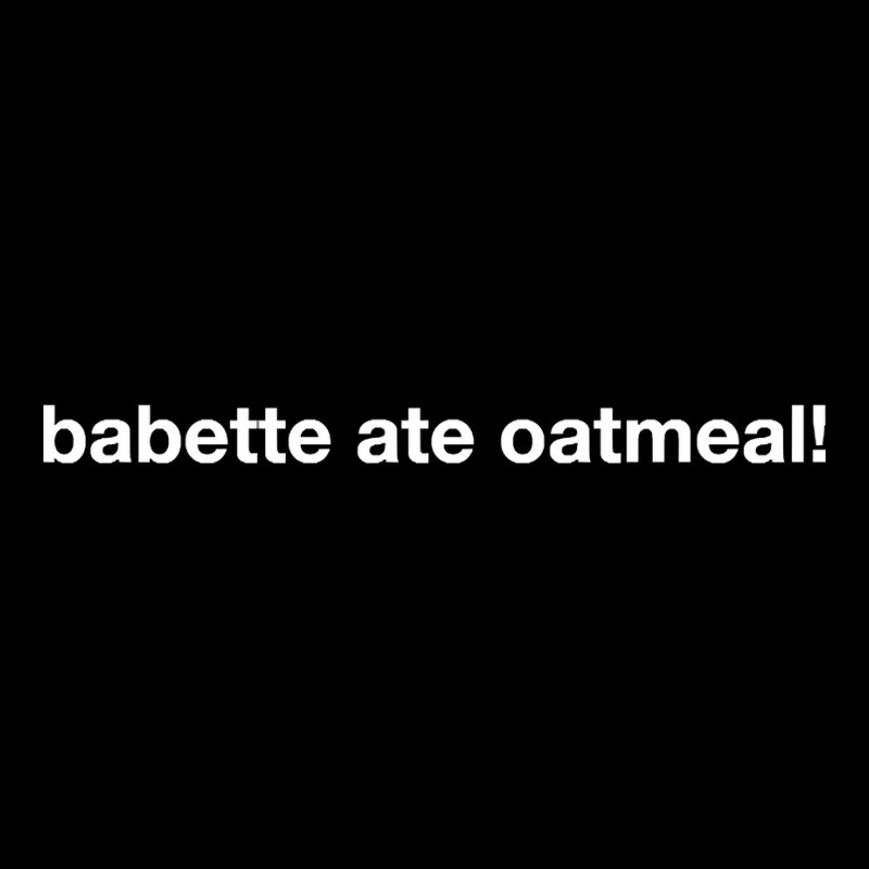 Babette Ate Oatmeal Adjustable Cap | Artistshot