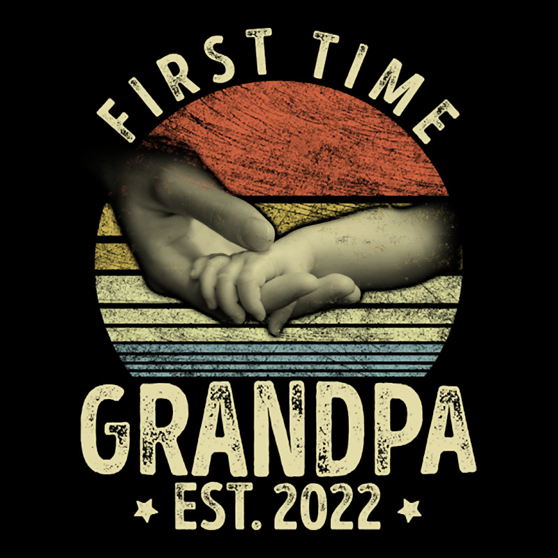 First Time Gerandpa Est. 2022 Funny New Dad Papa Youth Hoodie by behindcedar22 | Artistshot