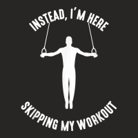 Funny Design For Gymnastics, Working Out, Gym, Bodybuilding T Shirt Ladies Fitted T-shirt | Artistshot