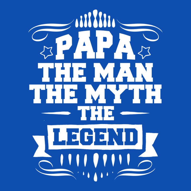 Papa The Man The Myth The Legend Oval Patch | Artistshot