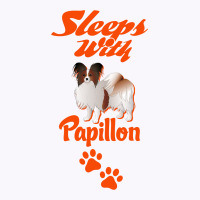 Sleeps With Papillon Tank Top | Artistshot