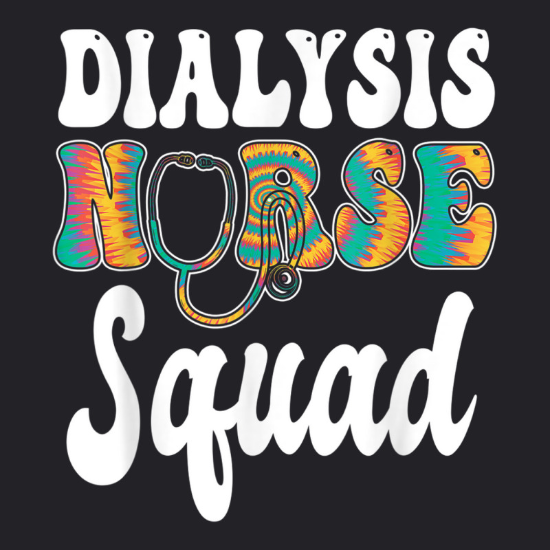 Nurse Squad Stethoscope Nursing Dialysis Nurse Youth Tee by August | Artistshot