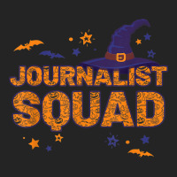 Journalist Squad Witch Halloween Matching Reporter 3/4 Sleeve Shirt | Artistshot