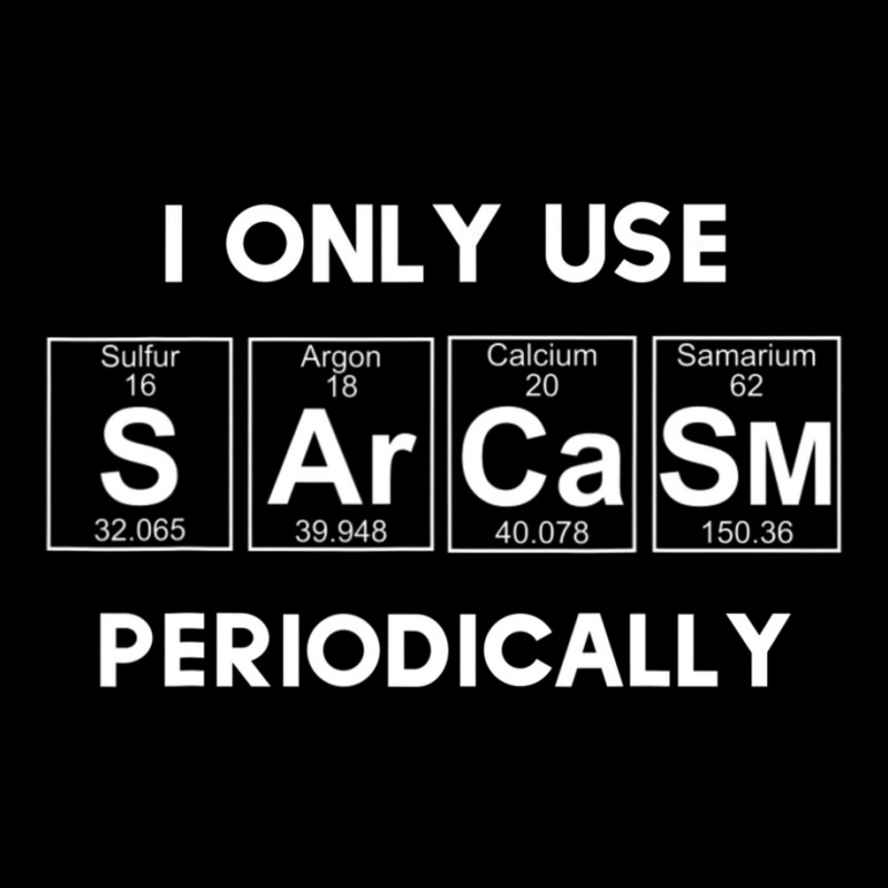 Sarcasm Periodic Table Humor V-neck Tee | Artistshot