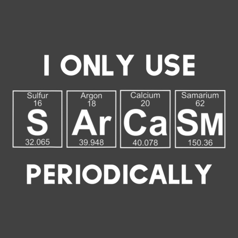 Sarcasm Periodic Table Humor Vintage T-shirt | Artistshot