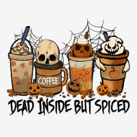 Dead Inside But Spiced Pumpkin Halloween Spooky Season Ghost Pullover Classic T-shirt | Artistshot