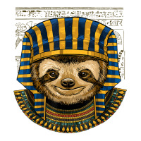 Sloth Egyptian Pharaoh Historian Archaeologist T Shirt 3/4 Sleeve Shirt | Artistshot