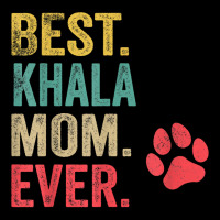 Best Khala  Mom Ever Vintage Women Mother Dog Lover T Shirt Men's 3/4 Sleeve Pajama Set | Artistshot