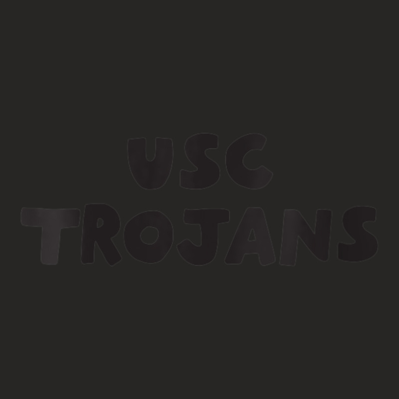 Usc Womens Crayon Block Trojans V-neck Ladies Fitted T-Shirt by Kandurip541 | Artistshot