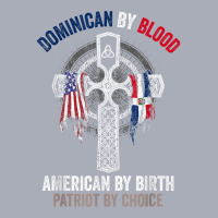 Dominican By Blood American By Birth Dominican Republic Flag T Shirt Tank Dress | Artistshot