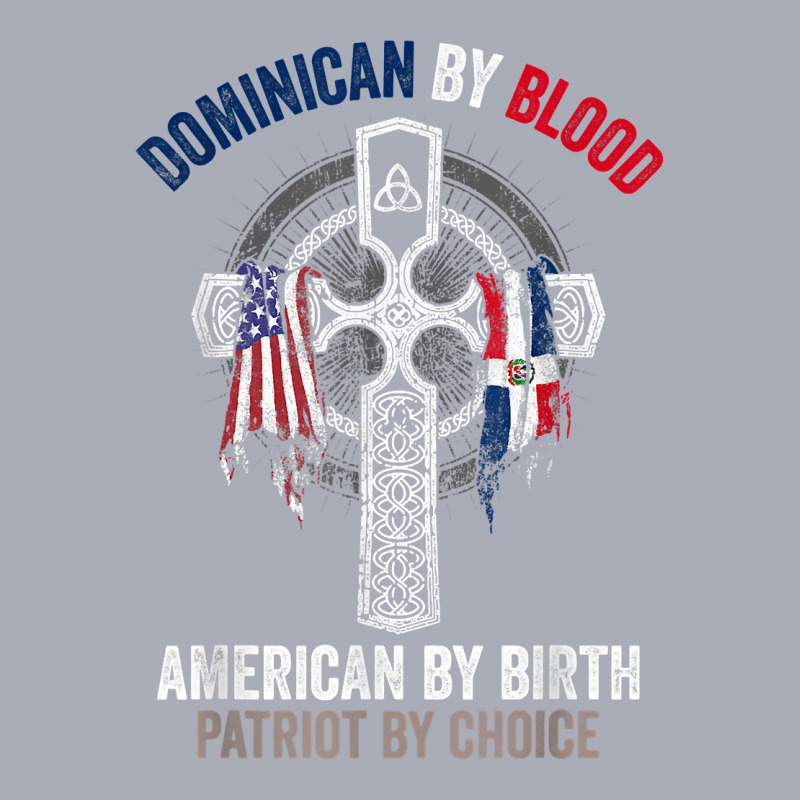 Dominican By Blood American By Birth Dominican Republic Flag T Shirt Tank Dress by cm-arts | Artistshot