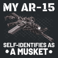 My Ar-15 Self-identifies As A Musket Crewneck Sweatshirt | Artistshot