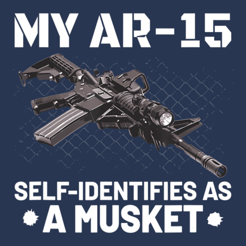 My Ar-15 Self-identifies As A Musket Men Denim Jacket by cm-arts | Artistshot