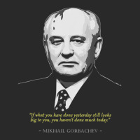 Mikhail Gorbachev Quote Printed Hat | Artistshot