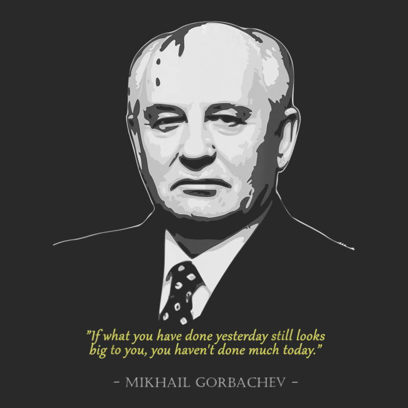 Mikhail Gorbachev Quote Printed hat by cm-arts | Artistshot