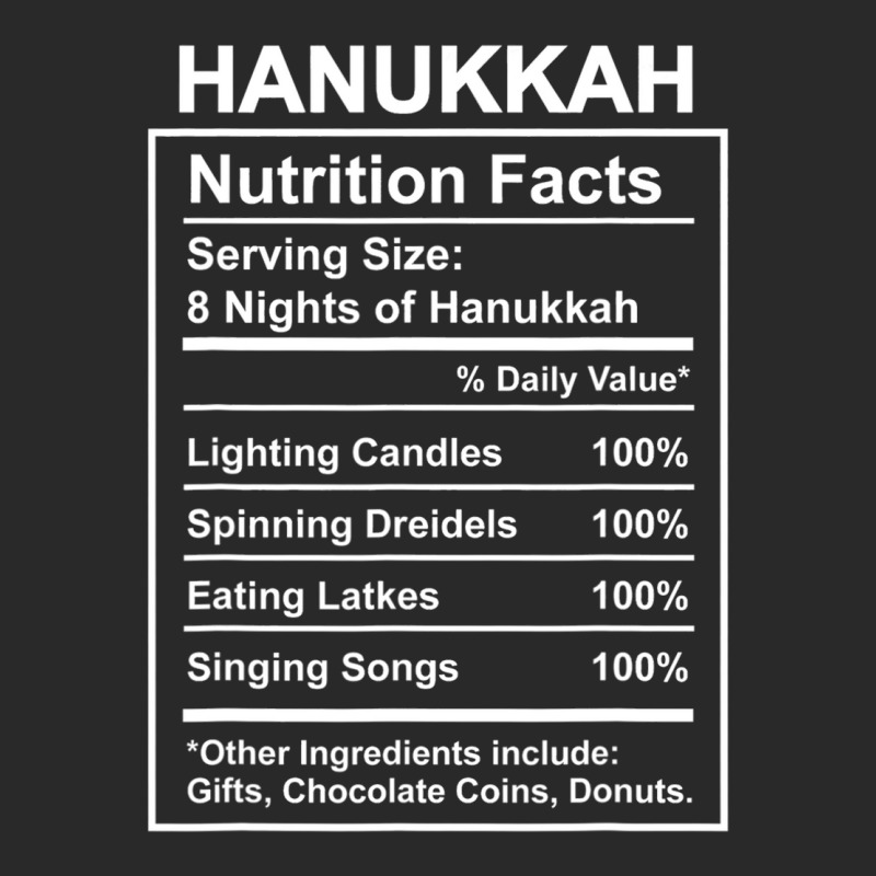 Funny Hanukkah 2021 Nutrition Facts For Women Jewish Holiday Toddler T-shirt | Artistshot