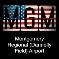 Mgm Montgomery Regional (dannelly Field) Airport Lightweight Hoodie | Artistshot