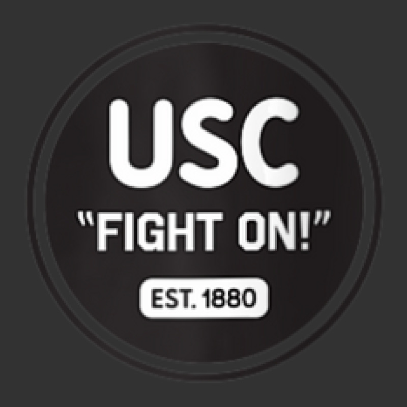 Usc Womens Fight On! Badge 1880 Black V-neck Baby Bodysuit | Artistshot