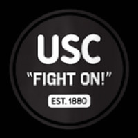 Usc Womens Fight On! Badge 1880 Black V-neck Toddler 3/4 Sleeve Tee | Artistshot