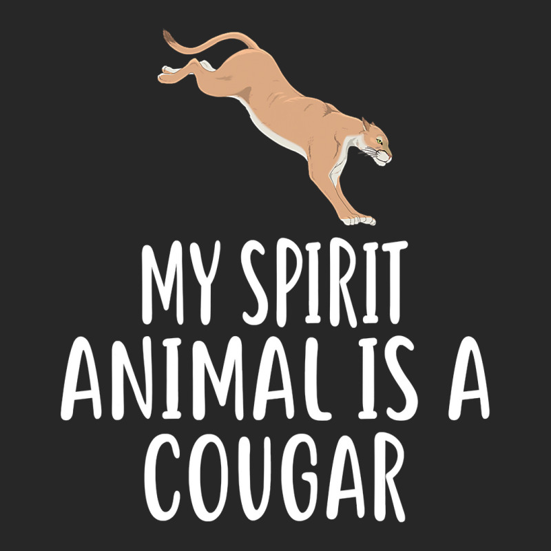 My Spirit Animal Is A Cougar  Funny Cougars Men's T-shirt Pajama Set by cm-arts | Artistshot