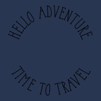 Hello Adventure Time To Travel Ladies Denim Jacket | Artistshot