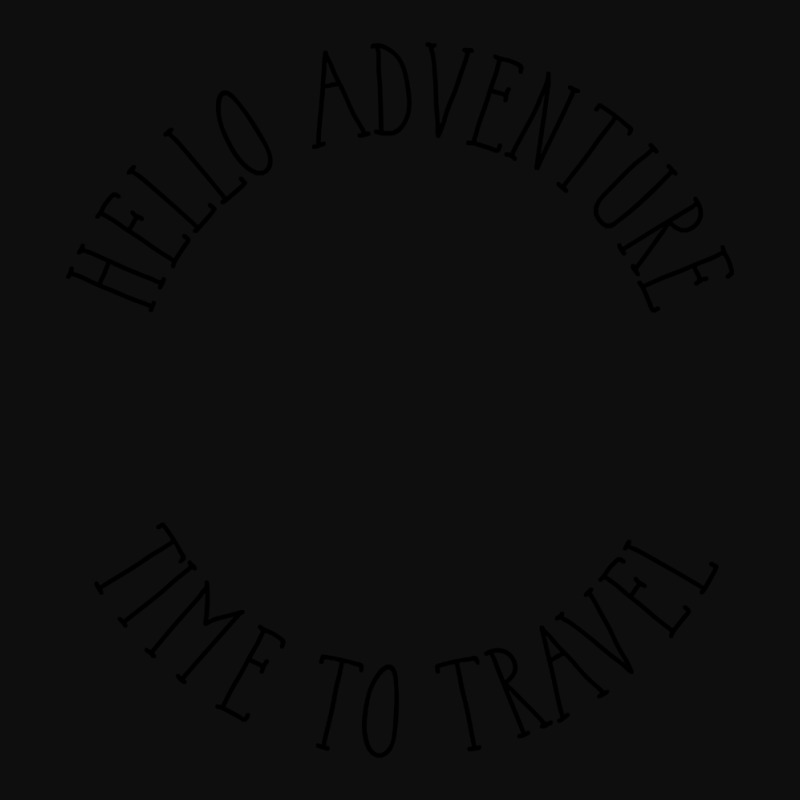 Hello Adventure Time To Travel Crop Top by behindcedar22 | Artistshot