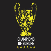 Liverpool Trophy Champions Of Europe Squad, Design Sports T-shirt | Artistshot