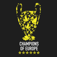 Liverpool Trophy Champions Of Europe Squad, Design Sports Classic T-shirt | Artistshot